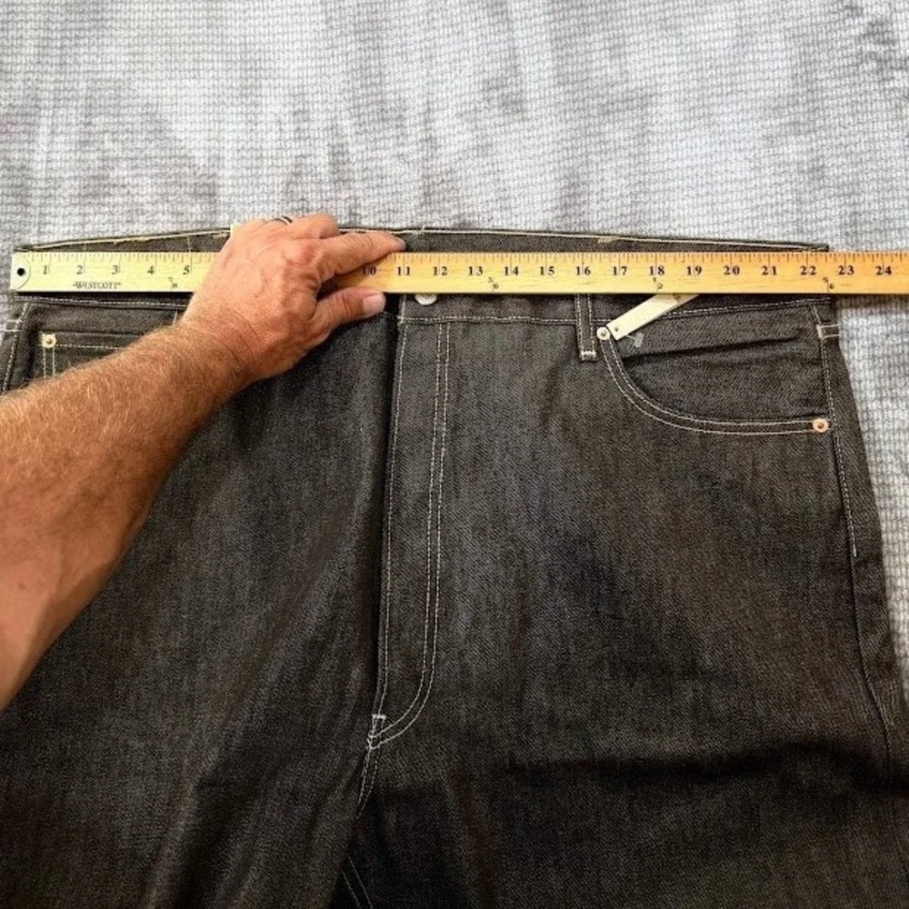 Levis 501 XX Original Fit Shrink-To-Fit Brown Denim Jeans Mens 44x30 NWT